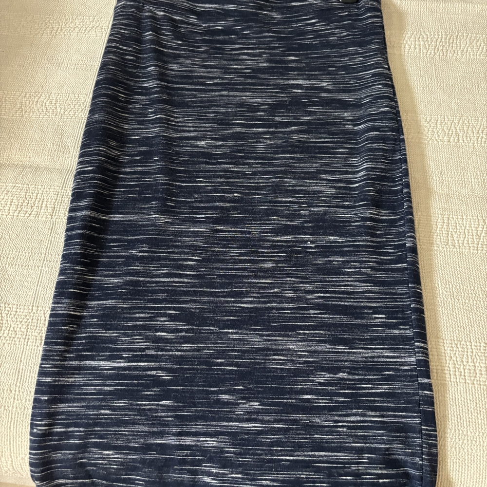 Apt. 9 Navy and White Pencil Skirt
